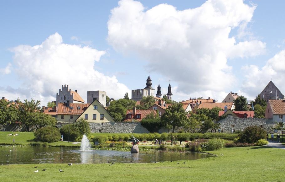 Almedalen i Visby